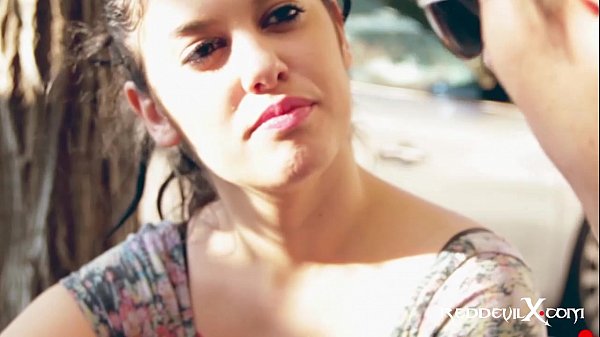 Sexy brunette fucking in public TV program MHYV – Ana Marco