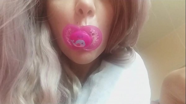the is quickly learning the noble art of sucking … she’s still small but she learns with pleasure