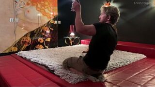 Big Tits MILF Double Blowjob Threesome Behind The Scenes