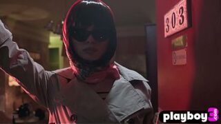 Perfect photo shoot with beautiful big tits blonde MILF Julia Logacheva