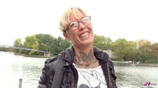 GERMAN SCOUT – THIN PAINTED MUVA VICKY FROM BERLIN PICKUP AND FILTHY RIM FUCK