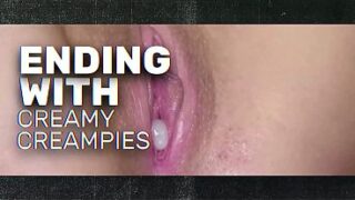 GANGBANG CREAMPIE- Lucia Rossi Italian Beauty Filled with 5 Creampies in Debut Gangbang