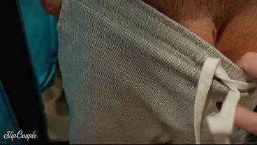 Risky Fitting Room Blowjob While Shopping – She Swallowed Every Drop!